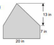 Please help! These are composite figures, find the area of the figure and round your answer to one