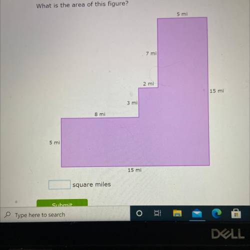 What is the area of this figure ?Ixl question.
