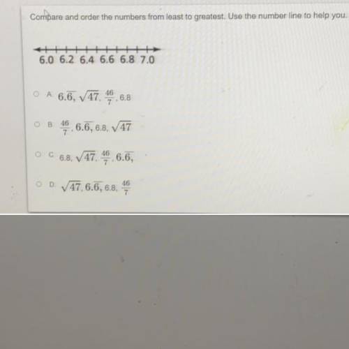 20-21 / 15 of 15

Confipare and order the numbers from least to greatest. Use the number line to