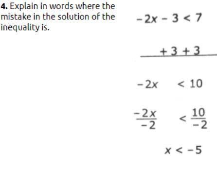 can someone please help out ?? question is Explain in words where the mistake in the solution of t
