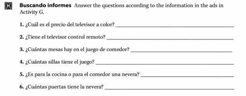 SPANISH SPEAKERS PLEASE HELP ME! LOOK AT THE PICTURES