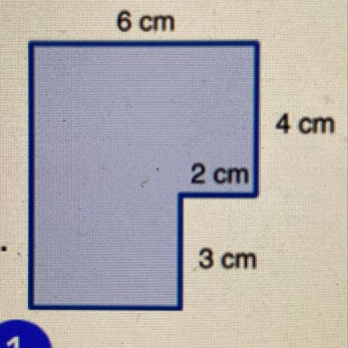 Find the area and perimeter show work stuck on this plz help