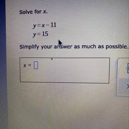 Math solve for x pls