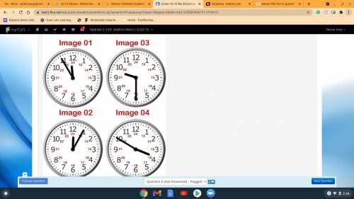 Look at the image, read, and select the correct option.

Image 01, Clock showing eleven fifty five