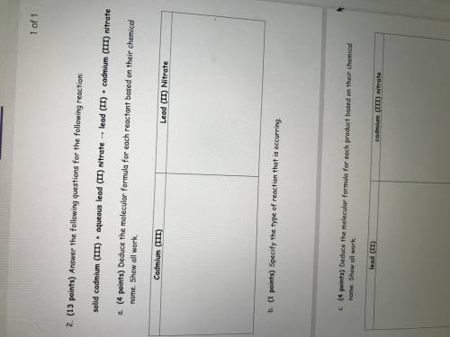 Help with chemistry worksheet pls? I need it for 2nite