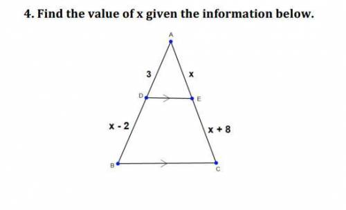 How do I find x in this question?