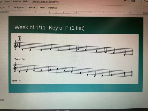 Can anyone fill in this missing solfege notes? The Key of F (1 flat)