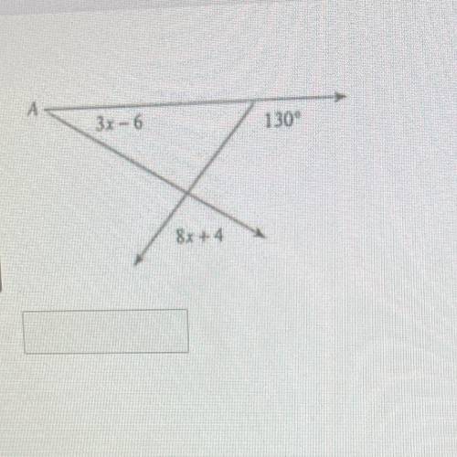 Please help me solve this...
(Exterior Angle theorem)
