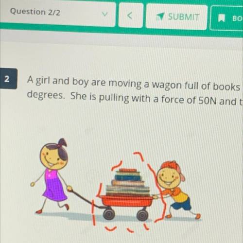 Will give brainliest, Pleaseee help!!!

The girl is pulling the wagon at an angle of 36.9 degrees.