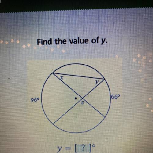 Find the value of y.