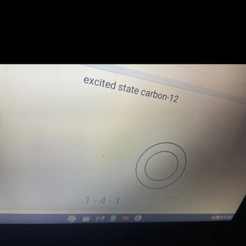 Excited state carbon 12