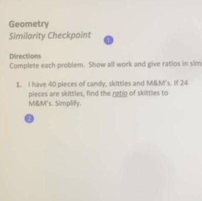 Ratios Pic added Help plz