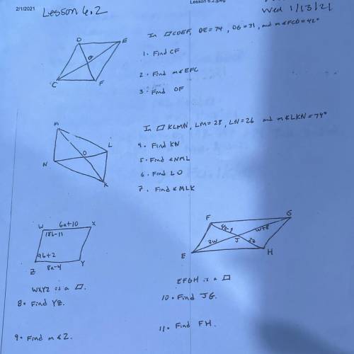 Geometry worksheet! help me please. i’ll mark brainliest!