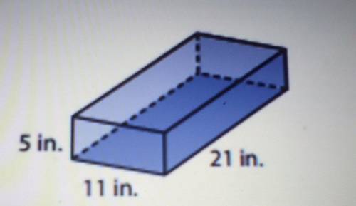 Find the lateral surface area of the rectangular prism