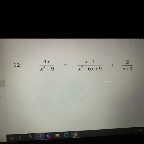 Solve for x using factoring.