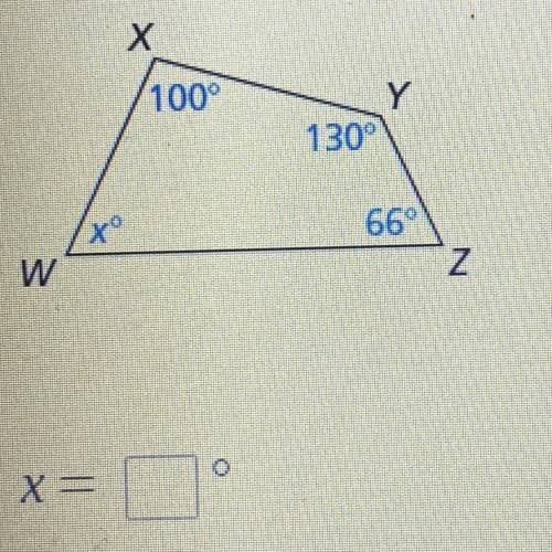 Find the value of x.