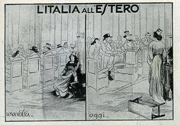 100 Points! Edge2020 APWH

This political cartoon is titled L’Italia all’estero,” which means It