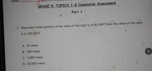 Please help with thus question 5 th grade​