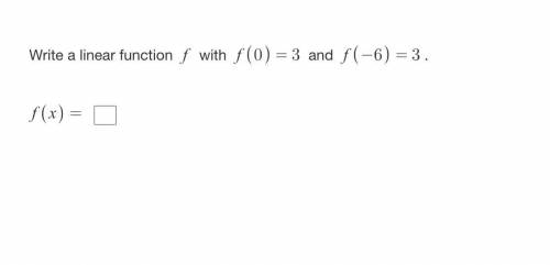HELP ASAP PLEASE. Subject: writing linear functions