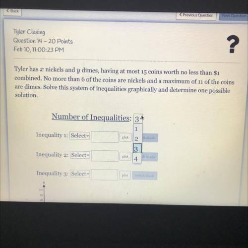 Need help with this “system of inequalities” math problem