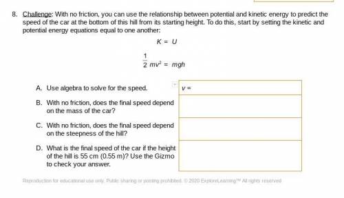 has anyone done the roller coaster gizmo lab for physics? i need help on these questions, or just t