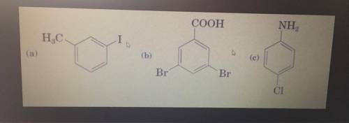 What are the IUPAC names of the following ?