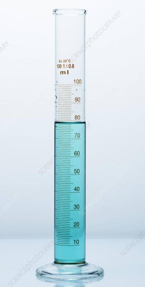 What is the volume of liquid in the graduated cylinder shown below? please i need answered right no
