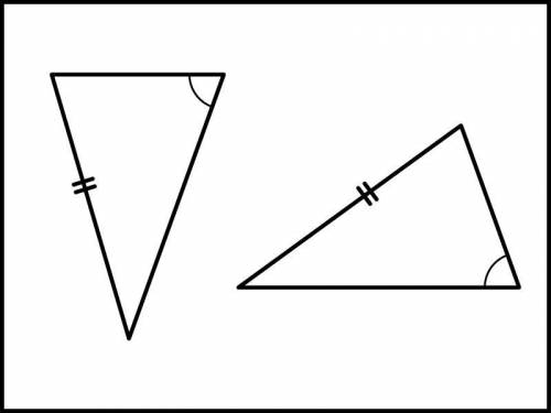 Which postulate below can be used to prove that the triangles in the image are congruent

SSS Post