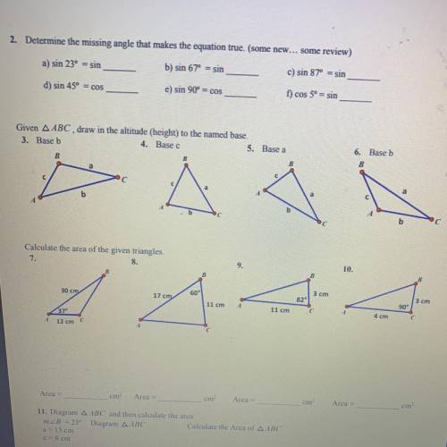 #3 and #9 geometry !! Pls help