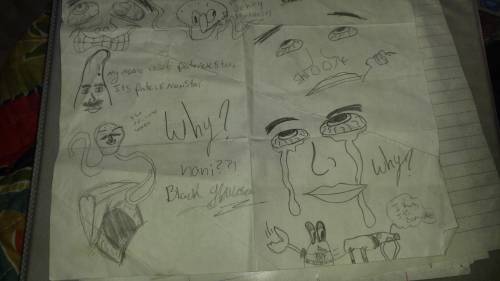 More monstrosities I drew in my freshman year