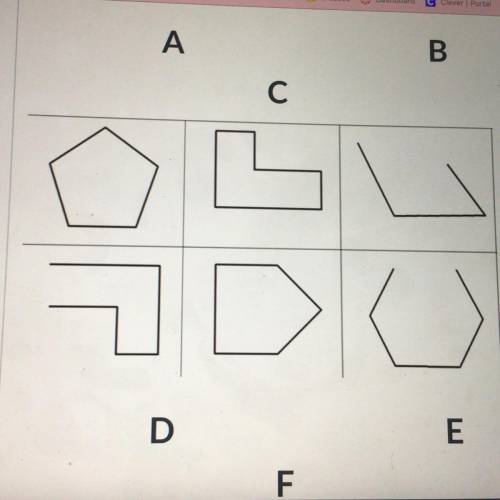 What are all the figures that are polygons? Please help.