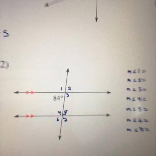 Sorry for the blur but I need help with this one objective: find all seven angles