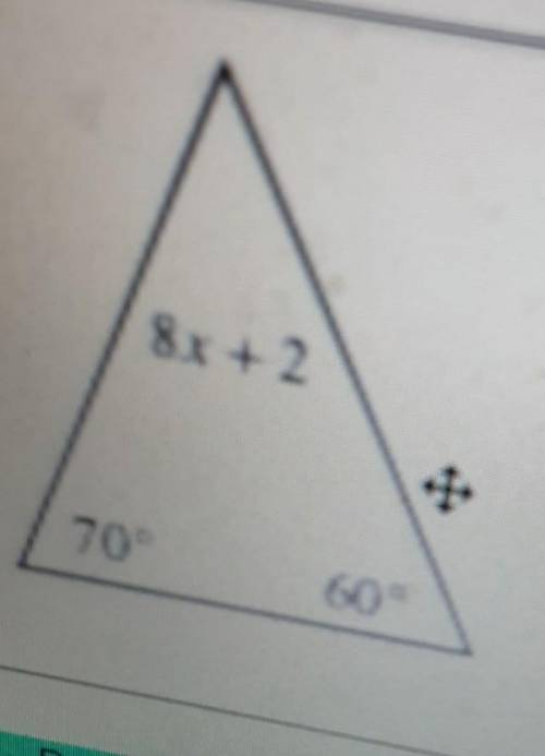 Need help please show your work find the missing angles of triangl​