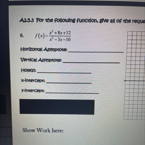 Please solve and show work? Due by 8pm.