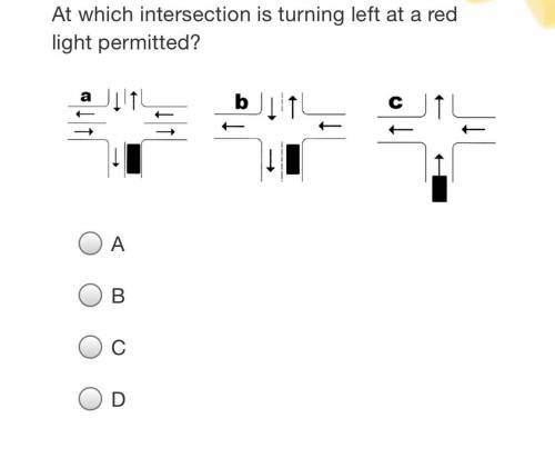 At which intersection is turning left at a red light permitted? 
Drivers education