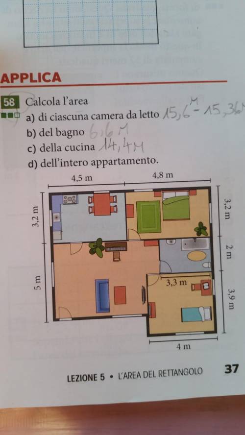 URGENT! Please help me find the total area of this house.