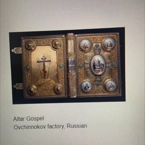 Russian Bookbinding uses the following techniques: (pick 3)

gilding
enameling
woodburning
chasing
