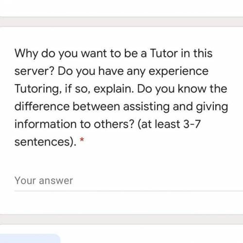 May someone help me answer this question? (Look at the image above).

I want to be a French tutor.