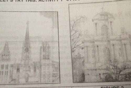 1. choose between the two images/churches in your activity And determine which elements or principl