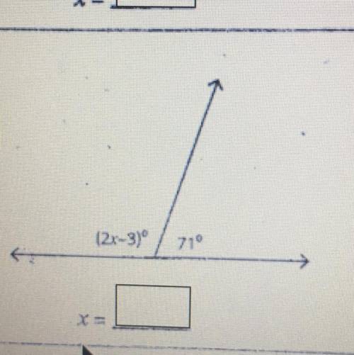 Help please 
Look at picture 
Supplementary angles