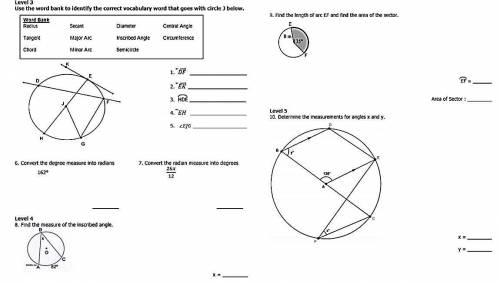 PLEASE HELP ME WITH MY GEOMETRY WORK?

I need at le
