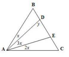 10 POINTS! WILL MARK BRAINLIEST!

Find y in equilateral ABC. 
A) 90 degrees
B) 70 degrees 
C) 45 d