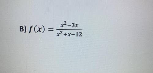 Find the Domain and the Asymptotes of each R function below. 
Please help !!!