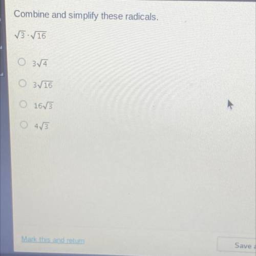 Distribute and simplify these radicals. I need help!