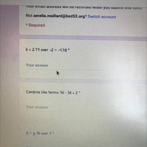 Help with algebra please