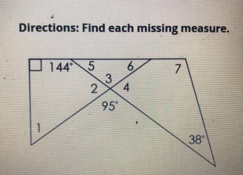 Find Each missing measure