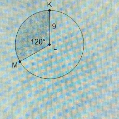 What is the area of the shaded sector of the circle?

O 91 units
O 271 units
O 811 units
O 1621 un