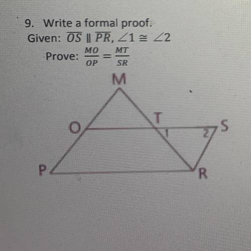 Write a formal proof.