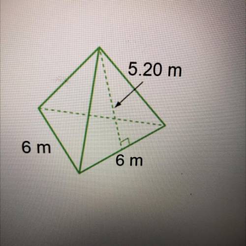 How do you find the area of a pyramid