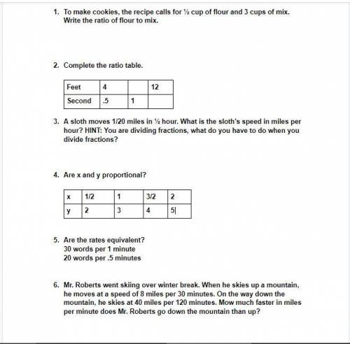Can someone please solve this 6 question test for me and number each answer? Will give brainliest t